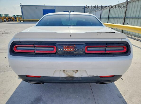 2C3CDZAG5JH305335 2018 DODGE CHALLENGER White Widok z tyłu