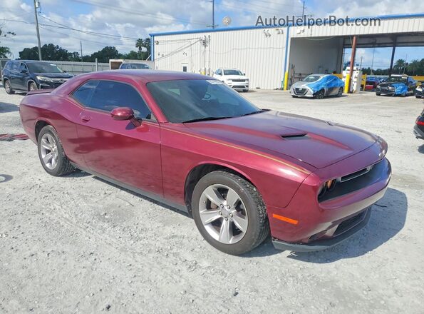 2C3CDZAG5JH325245 2018 DODGE CHALLENGER Maroon Առջևի աջ