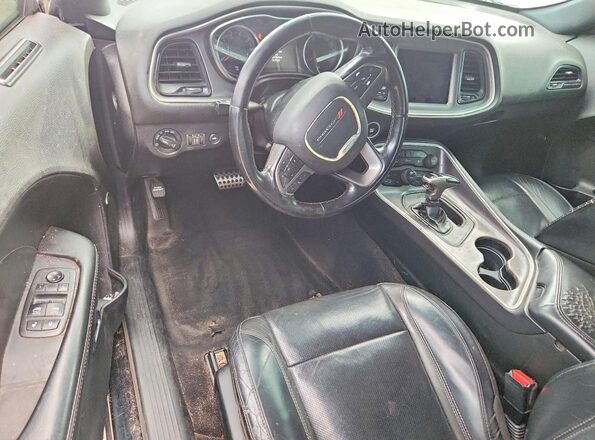 2C3CDZAG5KH730801 2019 DODGE CHALLENGER Black Widok deski rozdzielczej