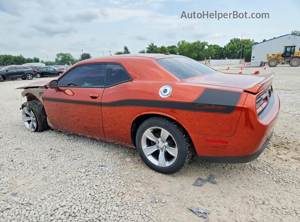 2C3CDZAG5MH533288 2021 DODGE CHALLENGER Оранжевый Задняя левая четверть