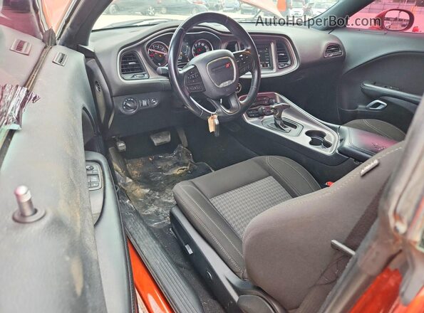 2C3CDZAG5MH533288 2021 DODGE CHALLENGER Оранжевый Вид панели приборов