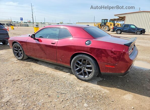 2C3CDZAG5MH572639 2021 DODGE CHALLENGER Burgundy Tył lewy
