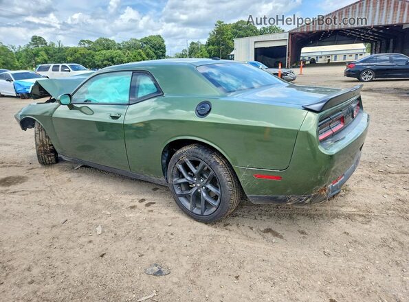 2C3CDZAG5NH165440 2022 DODGE CHALLENGER Зеленый Задняя левая четверть