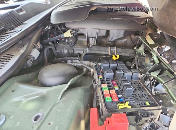 2C3CDZAG5NH165440 2022 DODGE CHALLENGER Зеленый Вид задней части салона