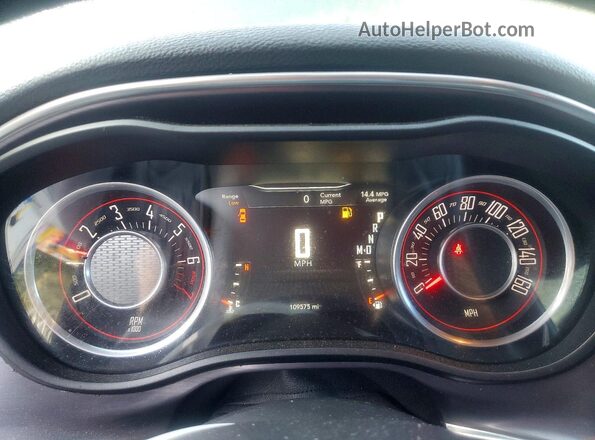 2C3CDZAG6GH148486 2016 DODGE CHALLENGER Gray ხელსაწყოთა პანელის ხედი