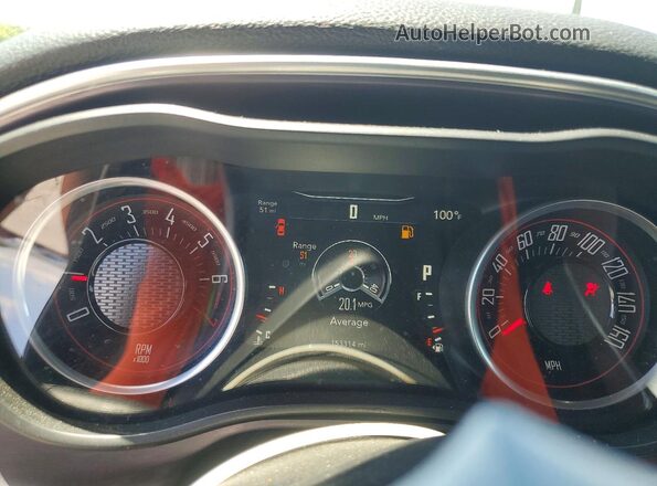2C3CDZAG6GH275772 2016 DODGE CHALLENGER Charcoal Vista del cuadro de instrumentos