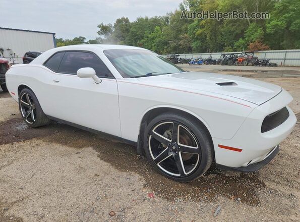2C3CDZAG6JH228295 2018 DODGE CHALLENGER White Delantero derecho
