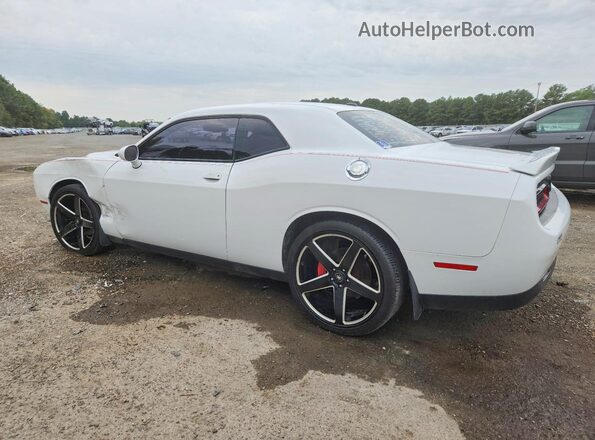 2C3CDZAG6JH228295 2018 DODGE CHALLENGER White Trasero izquierdo
