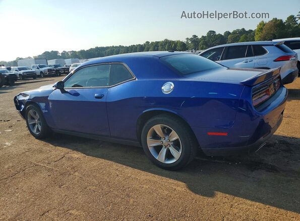 2C3CDZAG6JH270787 2018 DODGE CHALLENGER Blue Передня права чверть