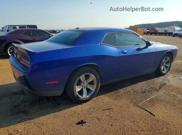 2C3CDZAG6JH270787 2018 DODGE CHALLENGER Blue Вид спереду