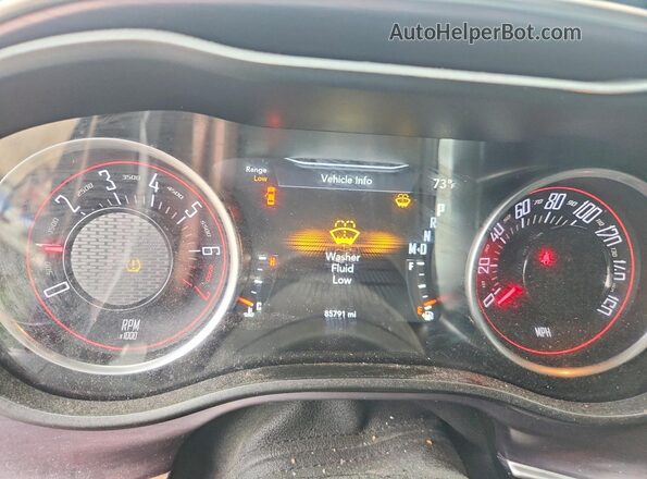 2C3CDZAG6JH276413 2018 DODGE CHALLENGER Black Instrument cluster view