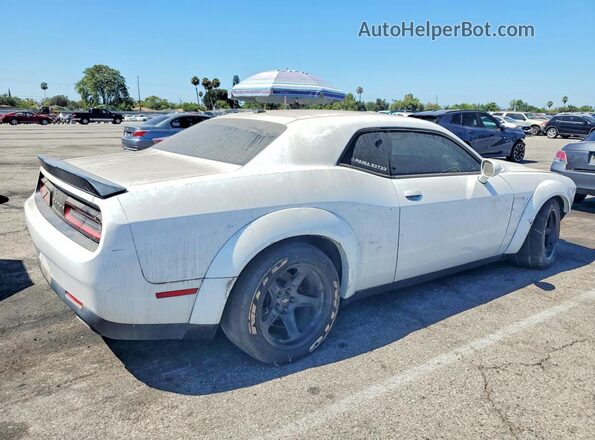 2C3CDZAG6JH288514 2018 DODGE CHALLENGER White Rear right