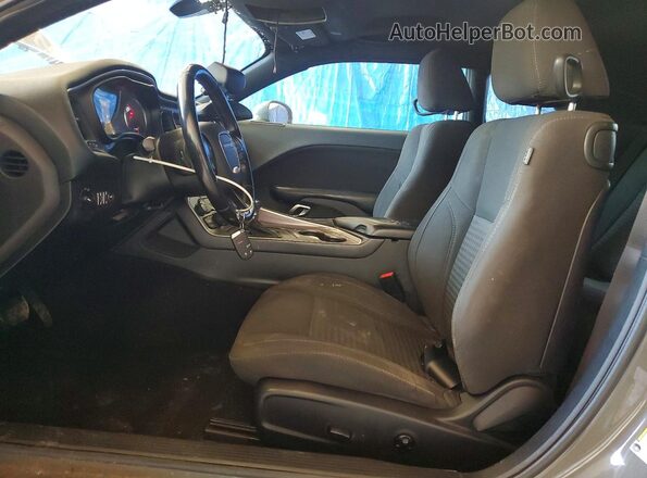 2C3CDZAG6KH680247 2019 DODGE CHALLENGER Серый Вид салона спереди