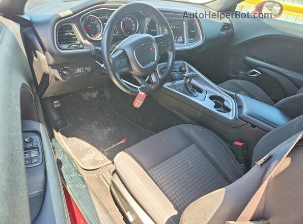 2C3CDZAG6KH686324 2019 DODGE CHALLENGER Red Vista del salpicadero