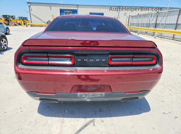 2C3CDZAG6KH686324 2019 DODGE CHALLENGER Red Vista trasera