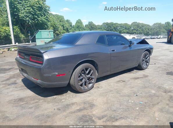 2C3CDZAG6KH699882 2019 DODGE CHALLENGER Gray Задня права чверть