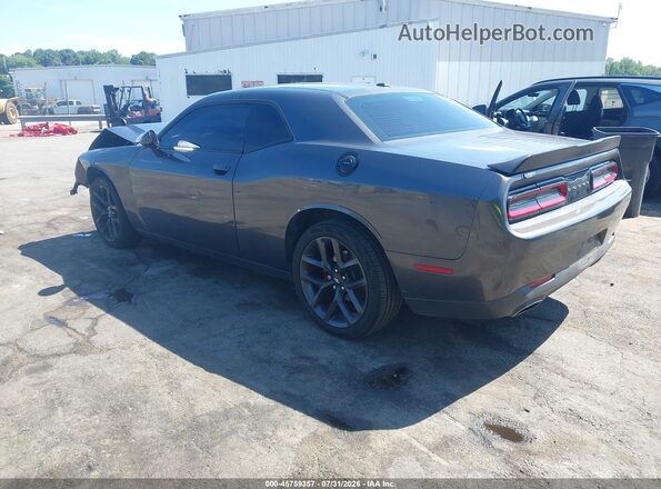 2C3CDZAG6KH699882 2019 DODGE CHALLENGER Gray Задня ліва чверть