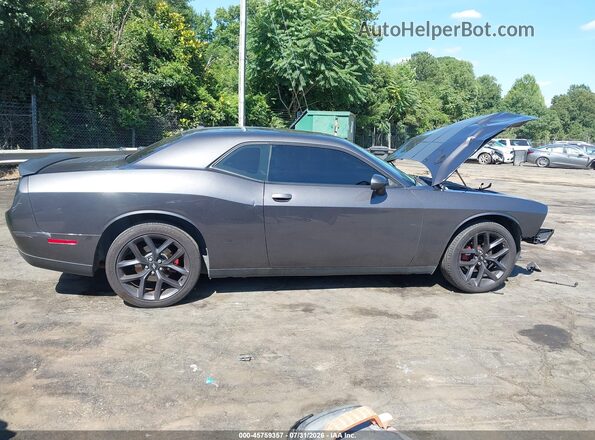 2C3CDZAG6KH699882 2019 DODGE CHALLENGER Gray Вид задньої частини салону