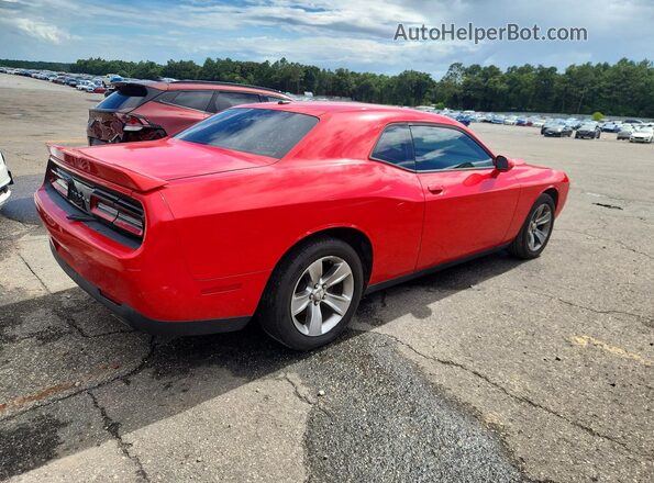 2C3CDZAG6KH739698 2019 DODGE CHALLENGER Red უკანა მარჯვენა