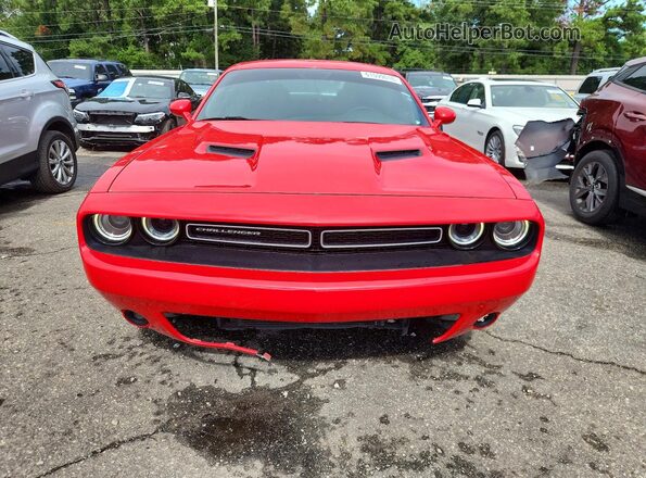 2C3CDZAG6KH739698 2019 DODGE CHALLENGER Red წინა ხედი