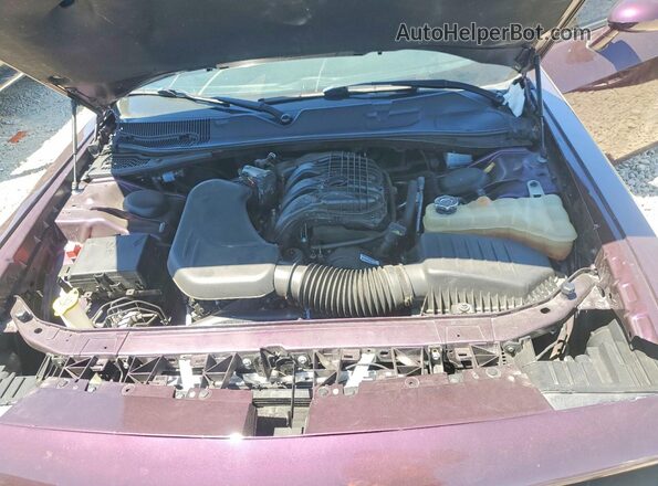2C3CDZAG6LH243835 2020 DODGE CHALLENGER Purple უკანა სალონის ხედი