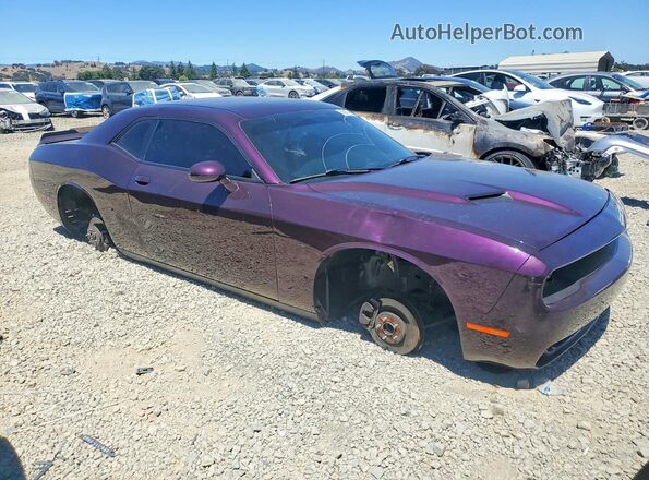 2C3CDZAG6LH243835 2020 DODGE CHALLENGER Purple წინა მარჯვენა