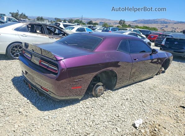 2C3CDZAG6LH243835 2020 DODGE CHALLENGER Purple უკანა მარჯვენა