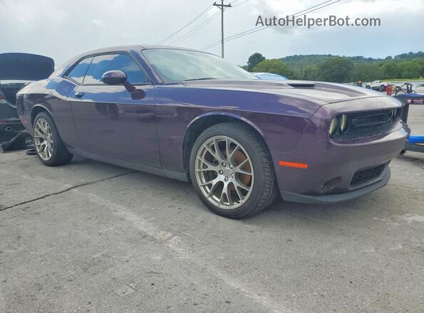 2C3CDZAG6MH530951 2021 DODGE CHALLENGER Фиолетовый Передняя правая четверть