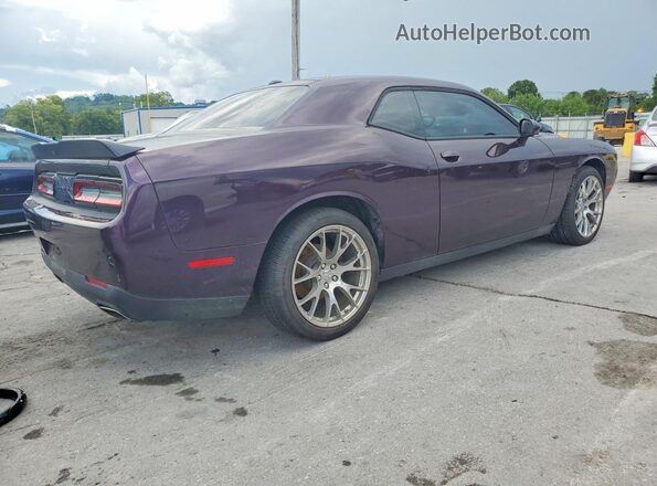 2C3CDZAG6MH530951 2021 DODGE CHALLENGER Фиолетовый Задняя правая четверть