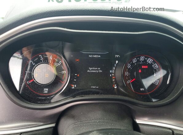 2C3CDZAG6MH530951 2021 DODGE CHALLENGER Фиолетовый Вид щитка приборов