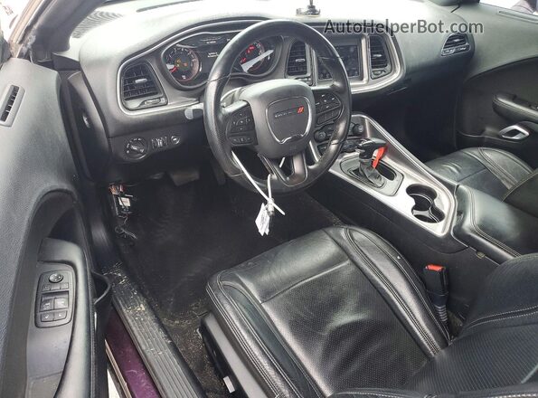 2C3CDZAG6MH530951 2021 DODGE CHALLENGER Фиолетовый Вид панели приборов