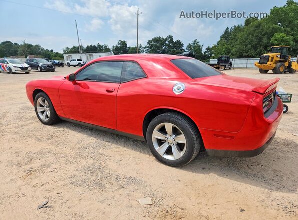 2C3CDZAG6NH265482 2022 DODGE CHALLENGER Red Հետևի ձախ