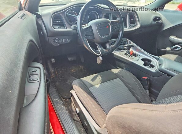 2C3CDZAG6NH265482 2022 DODGE CHALLENGER Red Առջևի վահանակի տեսք