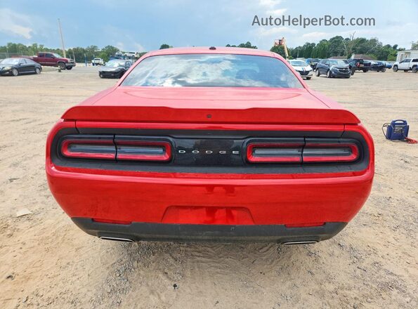 2C3CDZAG6NH265482 2022 DODGE CHALLENGER Red Հետևի տեսք
