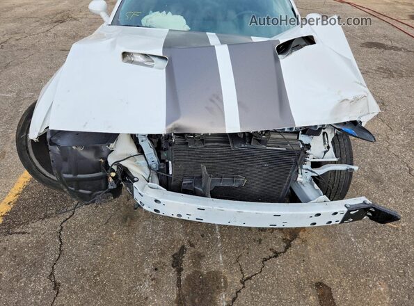 2C3CDZAG6PH570841 2023 DODGE CHALLENGER White Vista interior trasera
