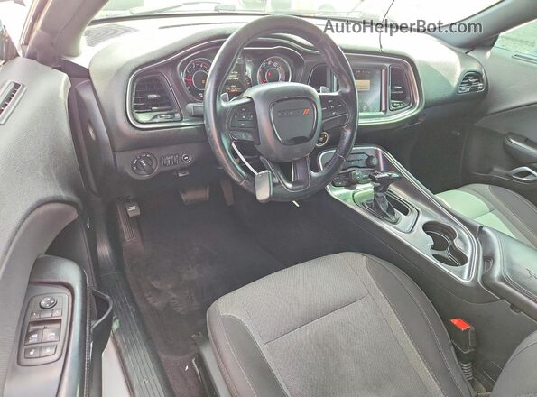 2C3CDZAG7GH166317 2016 DODGE CHALLENGER White Dashboard view