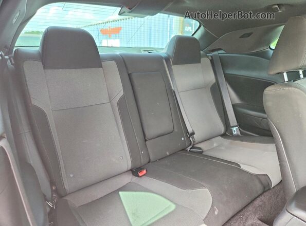 2C3CDZAG7GH166317 2016 DODGE CHALLENGER White Rear seats view