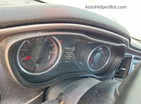 2C3CDZAG7GH279846 2016 DODGE CHALLENGER Blue Instrument cluster view