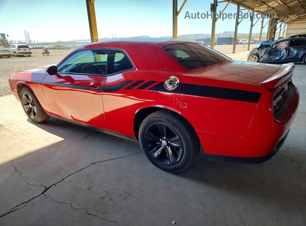2C3CDZAG7GH300095 2016 DODGE CHALLENGER Red Trasero izquierdo