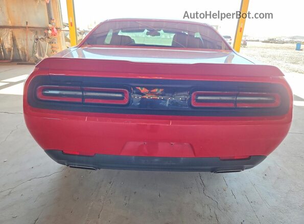 2C3CDZAG7GH300095 2016 DODGE CHALLENGER Red Vista trasera