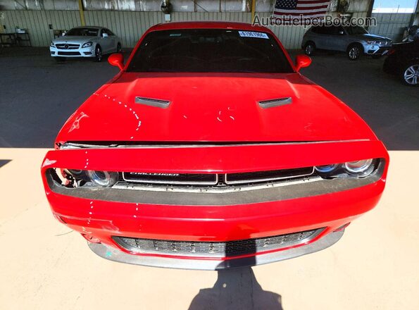 2C3CDZAG7GH300095 2016 DODGE CHALLENGER Red Vista frontal