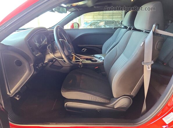 2C3CDZAG7GH300095 2016 DODGE CHALLENGER Red Vista interior delantera