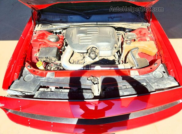 2C3CDZAG7GH300095 2016 DODGE CHALLENGER Red Vista interior trasera