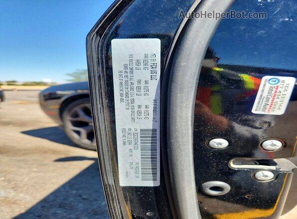 2C3CDZAG7HH613231 2017 DODGE CHALLENGER Black VIN sticker view
