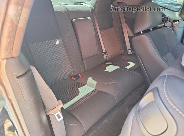 2C3CDZAG7HH613231 2017 DODGE CHALLENGER Black Rear seats view