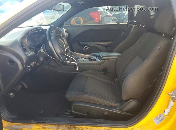 2C3CDZAG7HH636430 2017 DODGE CHALLENGER Yellow Սալոնի դիմացի տեսք