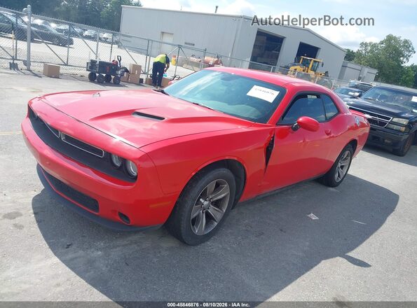 2C3CDZAG7JH152974 2018 DODGE CHALLENGER Красный Передняя левая четверть