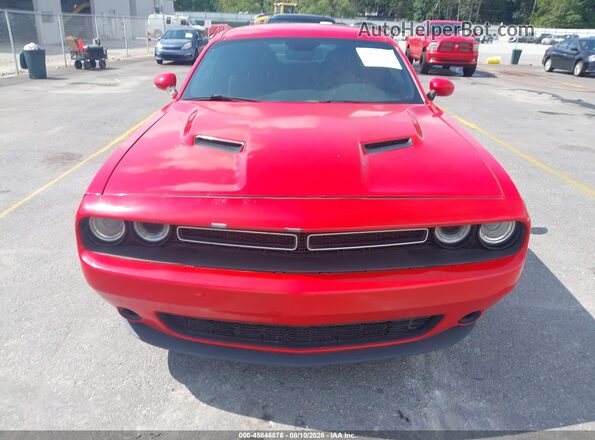 2C3CDZAG7JH152974 2018 DODGE CHALLENGER Красный Вид щитка приборов