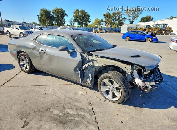 2C3CDZAG7JH241668 2018 DODGE CHALLENGER Gray წინა მარჯვენა