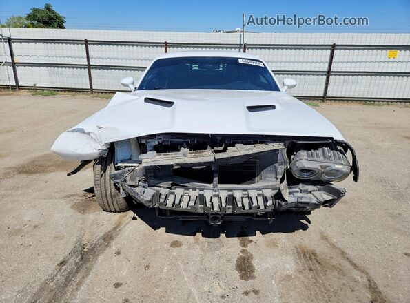 2C3CDZAG7JH259393 2018 DODGE CHALLENGER White Դիմացի տեսք